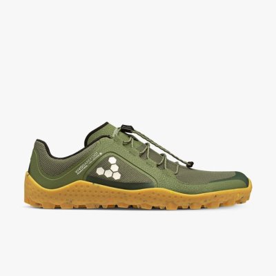 Vivobarefoot Men's Primus Trail II Sg Outdoor Shoes - Botanical Green USA [GYA802543]